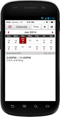 Droid Mobile Scheduling