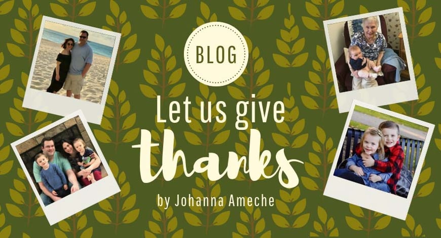 Thankful for caregivers