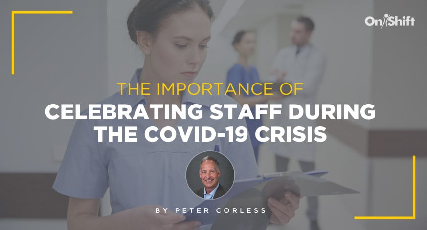 celebrating staff during the covid-19 crisis