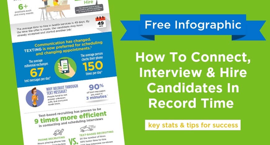 Connect, interview and hire senior care candidates in record time