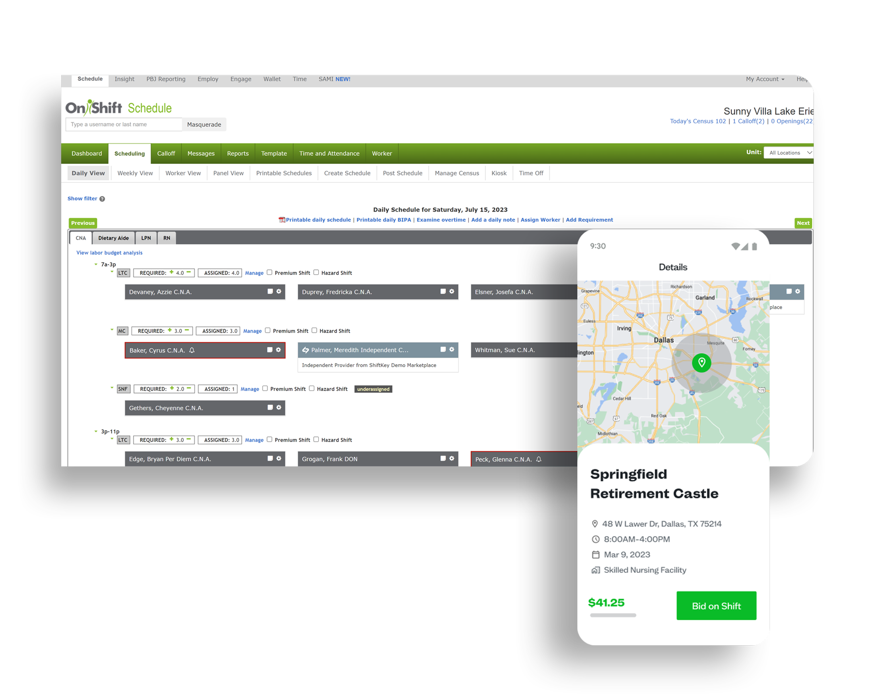 Workforce Management Software for Senior Care | OnShift