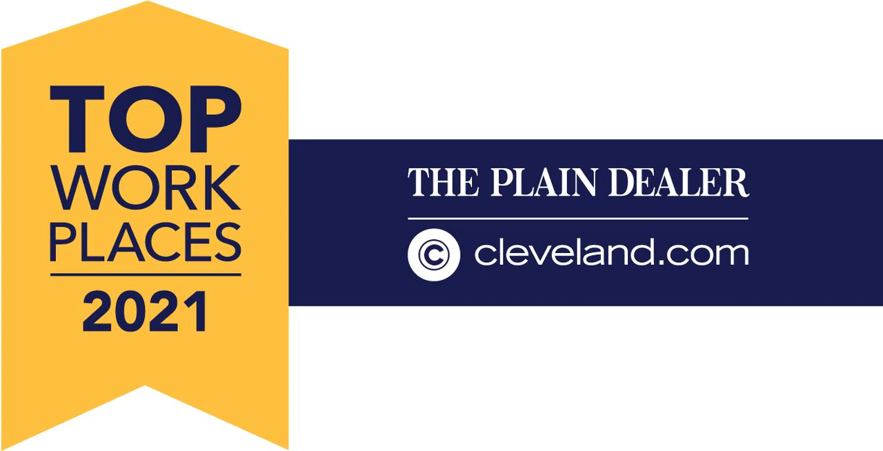 Cleveland.com Top Places To Work 2021 Badge