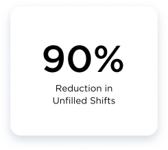 unfilled shifts button